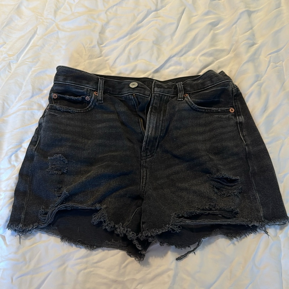 black american eagle shorts